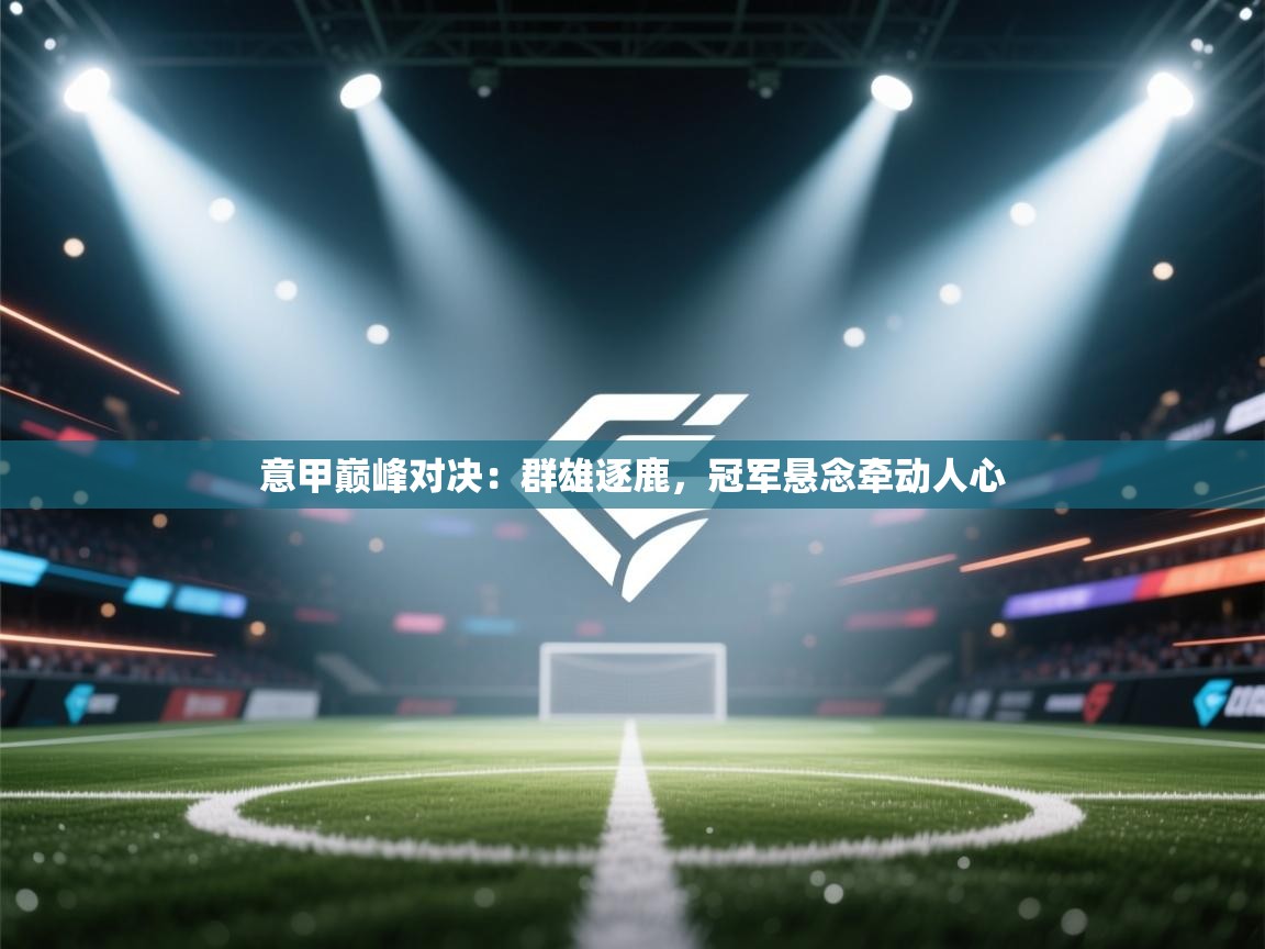 意甲巅峰对决:群雄逐鹿,冠军悬念牵动人心 第1张