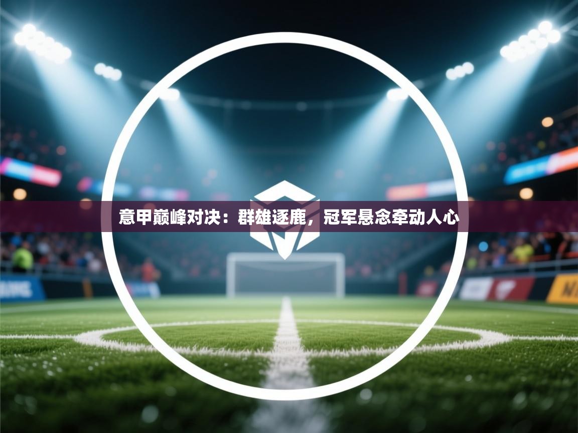 意甲巅峰对决:群雄逐鹿,冠军悬念牵动人心 第2张